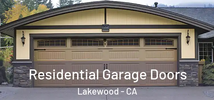  Residential Garage Doors Lakewood - CA